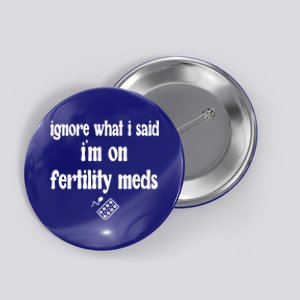 Funny Ivf Mom Ivf Transfer Day Embryo Transfer Gift Button