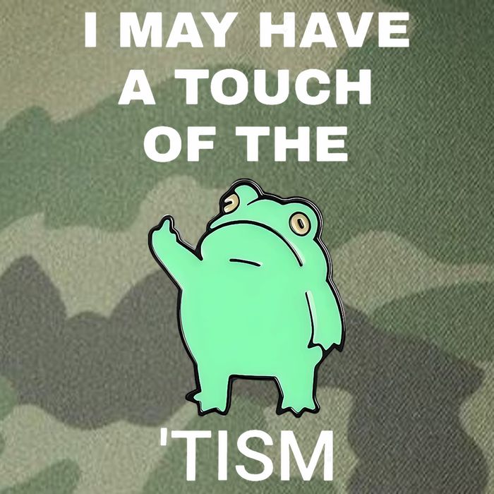 Frog I May Have A Touch Of The Tism Legacy Tie Dye Trucker Hat