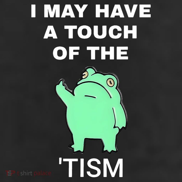 Frog I May Have A Touch Of The Tism Adult Drive Performance Visor