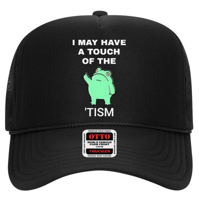 Frog I May Have A Touch Of The Tism Trucker Hat