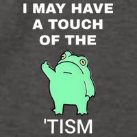 Frog I May Have A Touch Of The Tism Vector Backpack