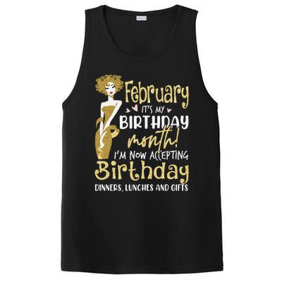 February It's My Birthday Month I'm Now Accepting Birthday PosiCharge Competitor Tank