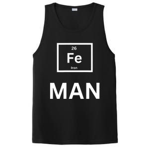 Funny Iron man print for man and  PosiCharge Competitor Tank