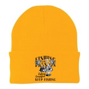 Fishing Is My Passion Knit Cap Winter Beanie