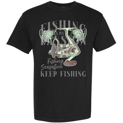 Fishing Is My Passion Garment-Dyed Heavyweight T-Shirt