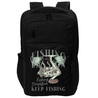 Fishing Is My Passion Impact Tech Backpack