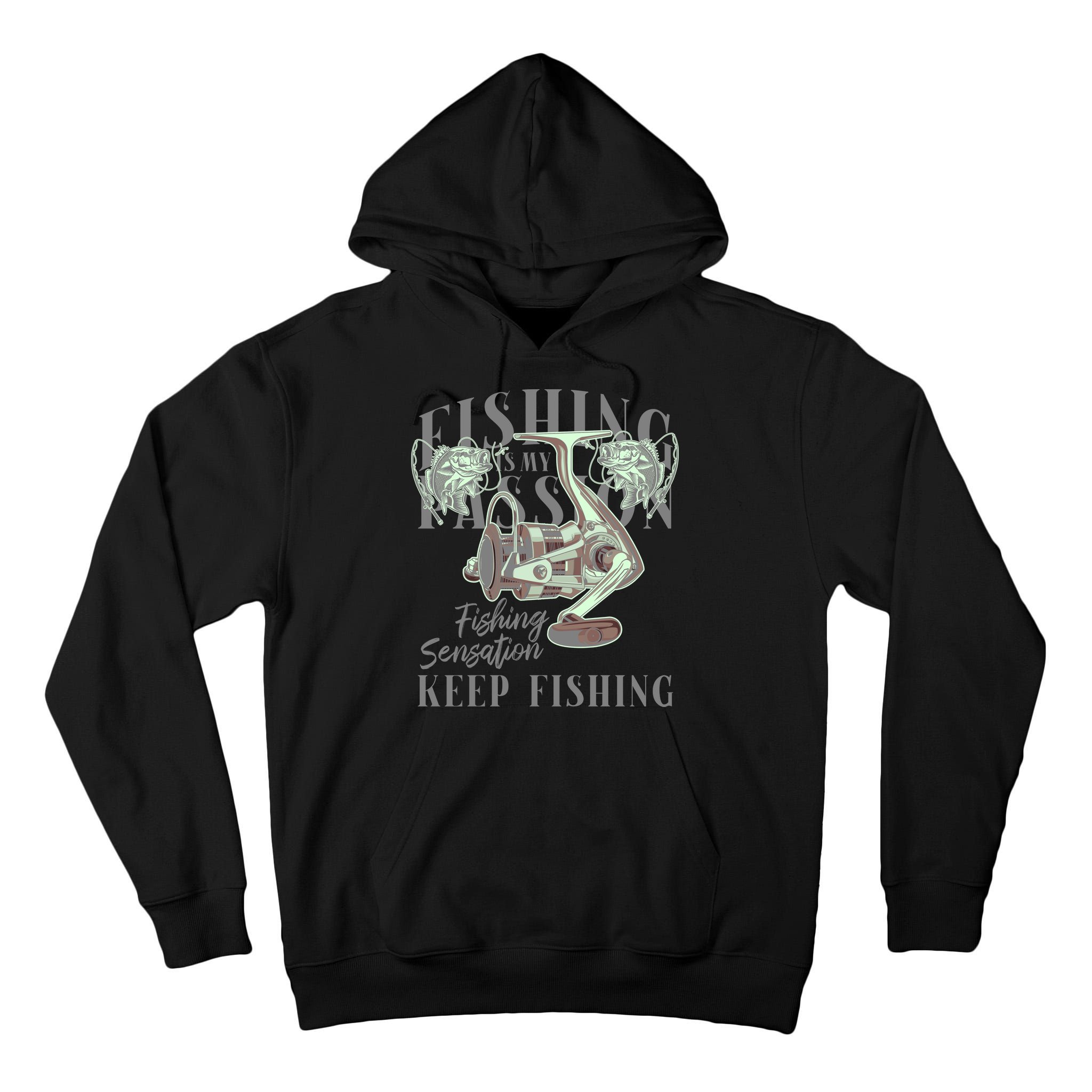 Fishing Is My Passion Tall Hoodie