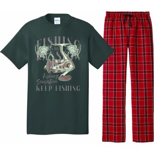 Fishing Is My Passion Pajama Set