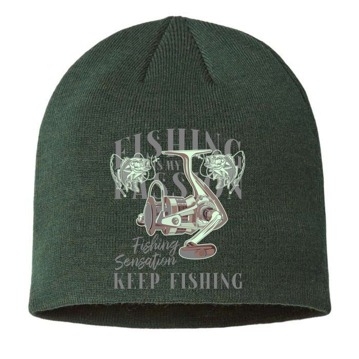 Fishing Is My Passion Sustainable Beanie