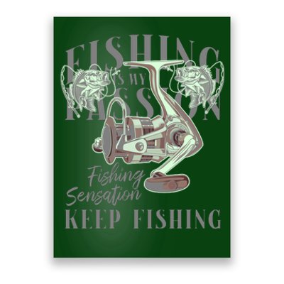 Fishing Is My Passion Poster