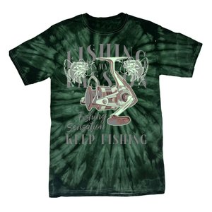 Fishing Is My Passion Tie-Dye T-Shirt