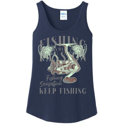 Fishing Is My Passion Ladies Essential Tank