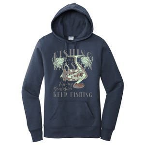 Fishing Is My Passion Women's Pullover Hoodie