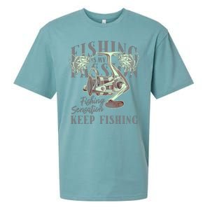 Fishing Is My Passion Sueded Cloud Jersey T-Shirt