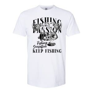 Fishing Is My Passion Softstyle CVC T-Shirt