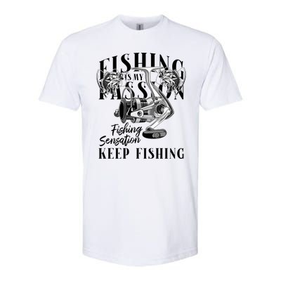 Fishing Is My Passion Softstyle® CVC T-Shirt