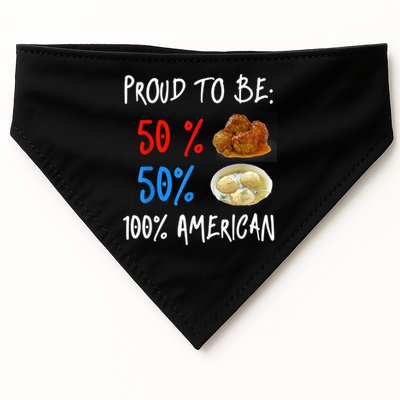 Funny Italian Meat Matzoh Ball Jewish Food Lover USA-Made Doggie Bandana