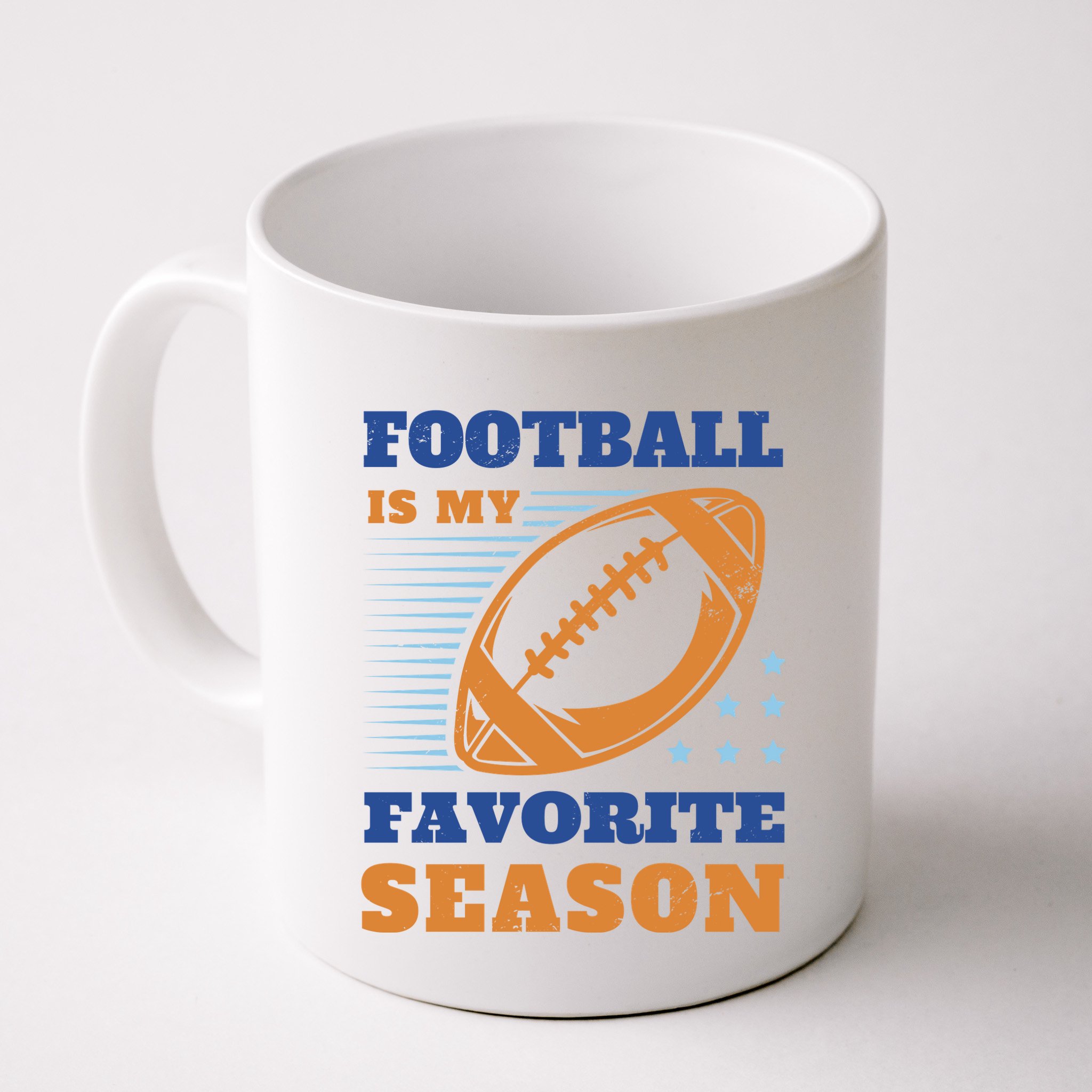 Football Is My Favorite Season Mug