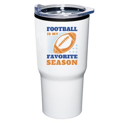 Football Is My Favorite Season Tumbler