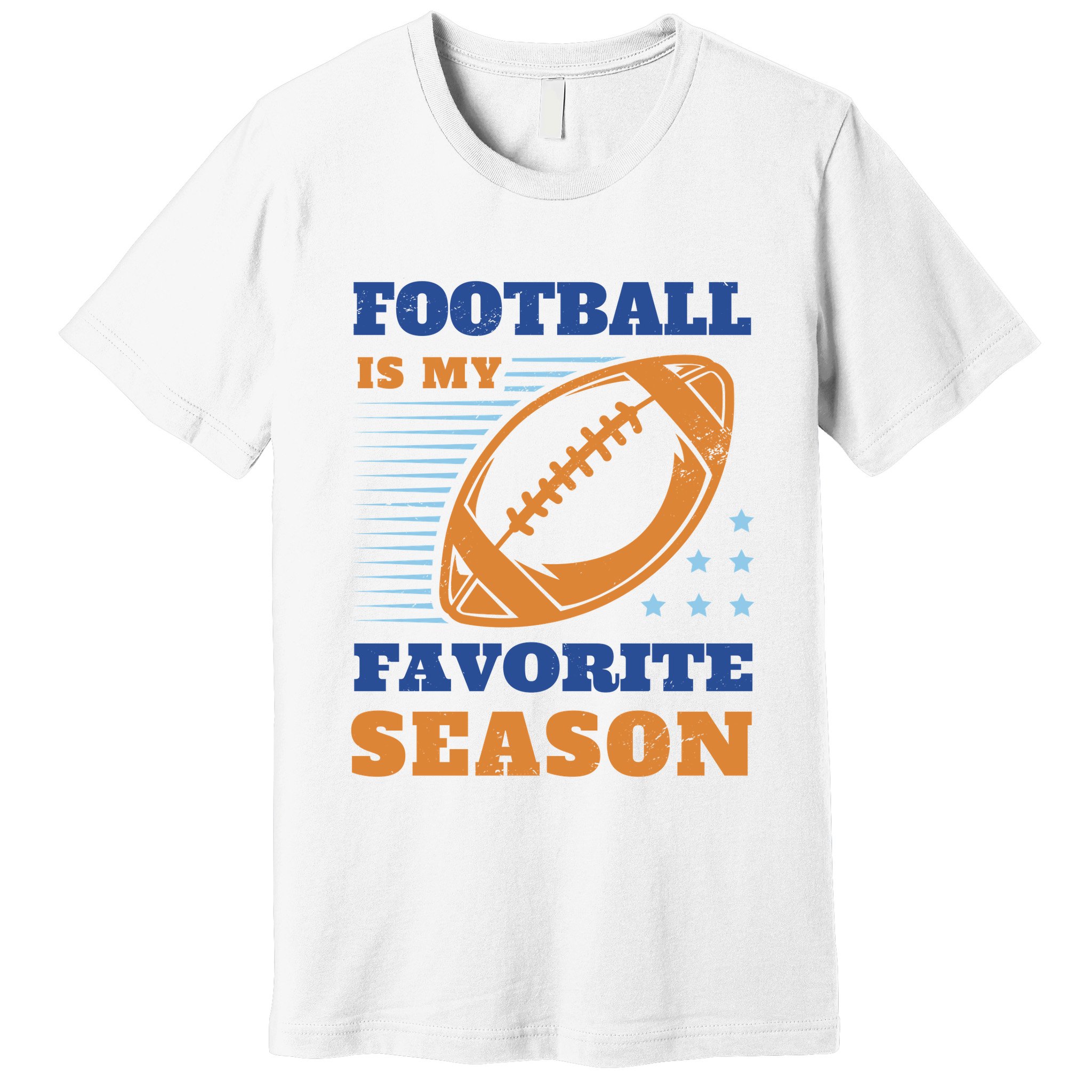 Football Is My Favorite Season Premium T-Shirt