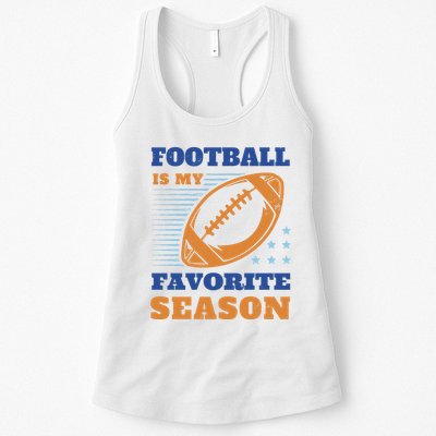 Football Is My Favorite Season Womens Tank Top