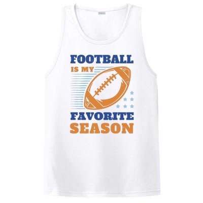 Football Is My Favorite Season PosiCharge Competitor Tank