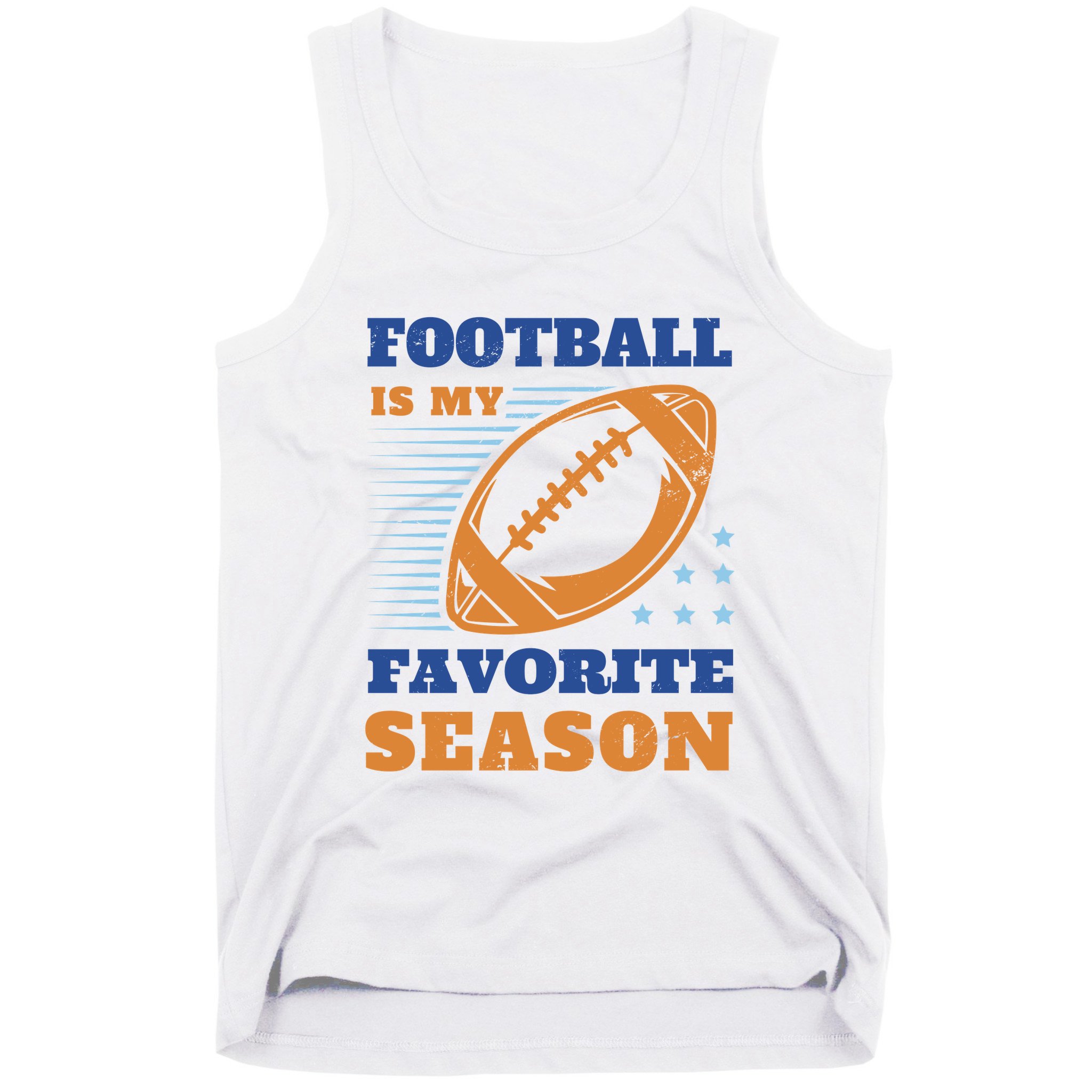 Football Is My Favorite Season Tank Top