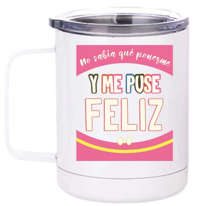 Funny Inspirational Maestra Espanol Spanish Teacher 12 oz Stainless Steel Tumbler Cup