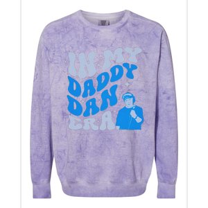 Funny In My Daddy Dan Era Retro Dad Fathers Day Colorblast Crewneck Sweatshirt