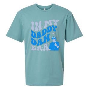 Funny In My Daddy Dan Era Retro Dad Fathers Day Sueded Cloud Jersey T-Shirt