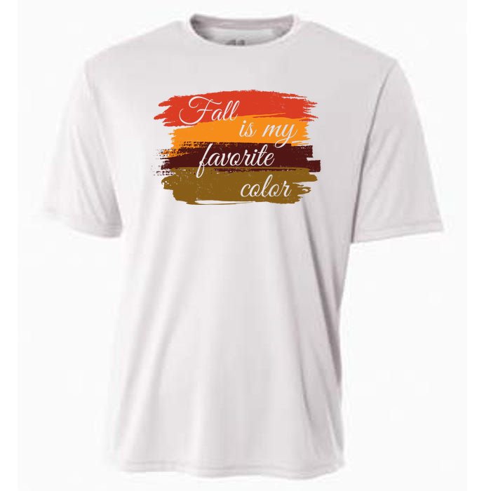 Fall Is My Favorite Color Autumn Season Cooling Performance Crew T-Shirt