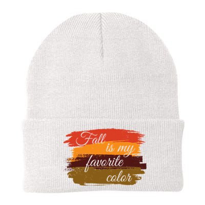 Fall Is My Favorite Color Autumn Season Beanie