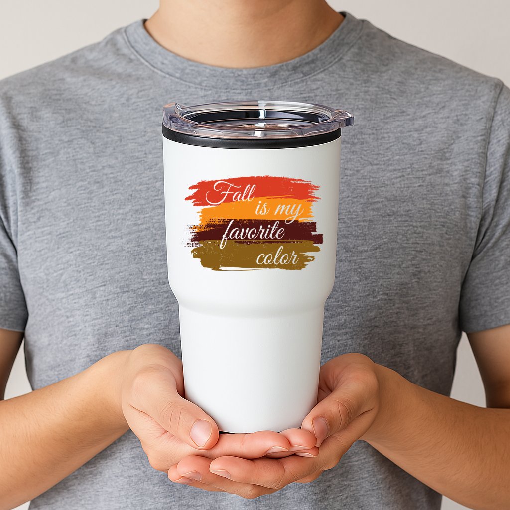 Fall Is My Favorite Color Autumn Season Tumbler