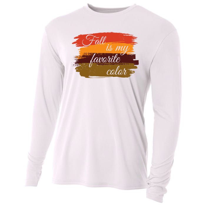 Fall Is My Favorite Color Autumn Season Cooling Performance Long Sleeve Crew