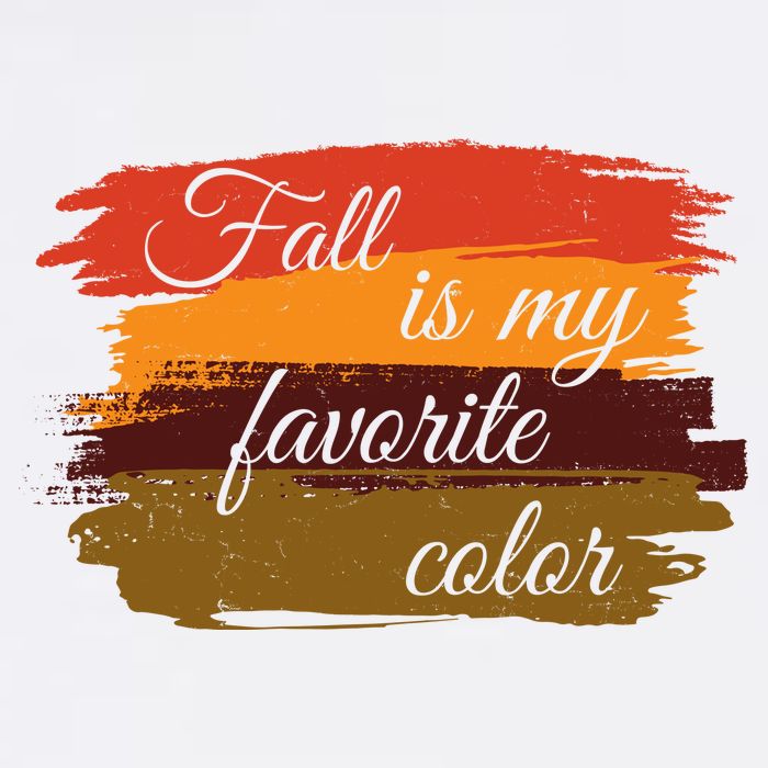 Fall Is My Favorite Color Autumn Season Visor
