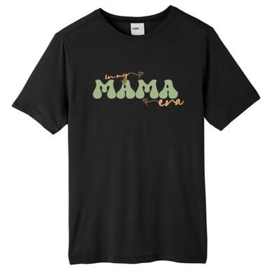 Funny In My Mama Era Lover Groovy Retro Mom Mother's Day Tall Fusion ChromaSoft Performance T-Shirt