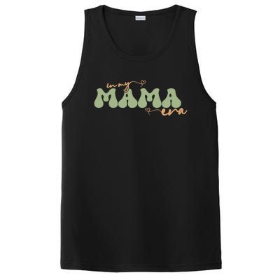 Funny In My Mama Era Lover Groovy Retro Mom Mother's Day PosiCharge Competitor Tank