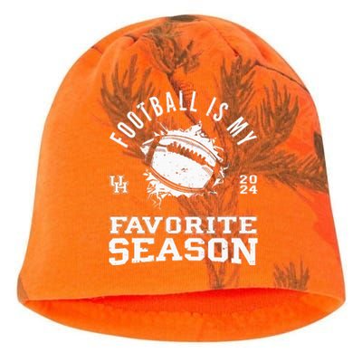 Football Is My Favorite Season Kati - Camo Knit Beanie