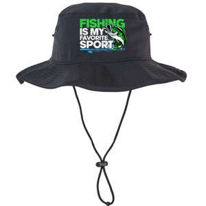 Fishing Is My Favorite Sport Fisherman Legacy Cool Fit Booney Bucket Hat