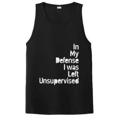 Funny In My Defense I Was Left Unsupervised PosiCharge Competitor Tank