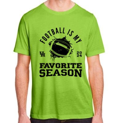 Football Is My Favorite Season Adult ChromaSoft Performance T-Shirt