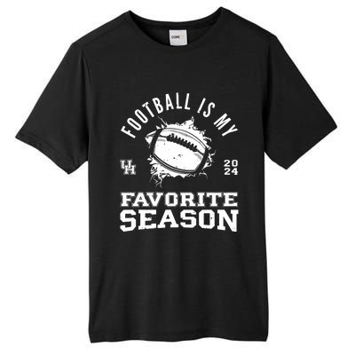 Football Is My Favorite Season Tall Fusion ChromaSoft Performance T-Shirt