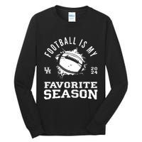 Football Is My Favorite Season Tall Long Sleeve T-Shirt