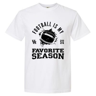 Football Is My Favorite Season Garment-Dyed Heavyweight T-Shirt