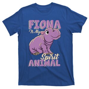 Fiona Is My Spirit Animal Baby Hippo Hippopotamus Lover Funny Gift T-Shirt