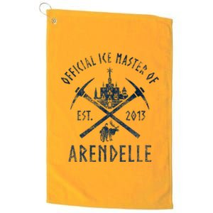 Frozen Ice Master Of Arendelle Est. 2013 Platinum Collection Golf Towel