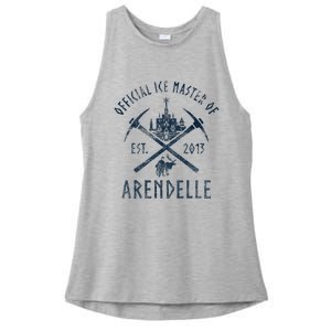 Frozen Ice Master Of Arendelle Est. 2013 Ladies PosiCharge Tri-Blend Wicking Tank