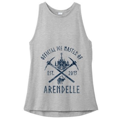 Frozen Ice Master Of Arendelle Est. 2013 Ladies PosiCharge Tri-Blend Wicking Tank