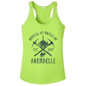 Frozen Ice Master Of Arendelle Est. 2013 Ladies PosiCharge Competitor Racerback Tank