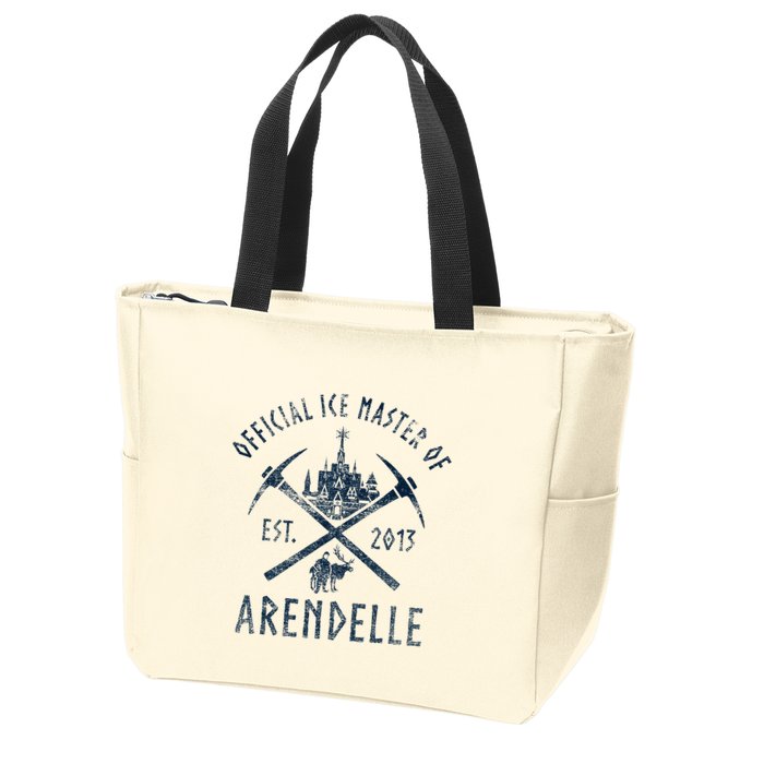 Frozen Ice Master Of Arendelle Est. 2013 Zip Tote Bag